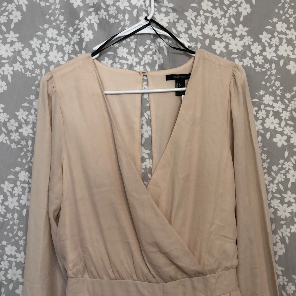 Long sleeved romper